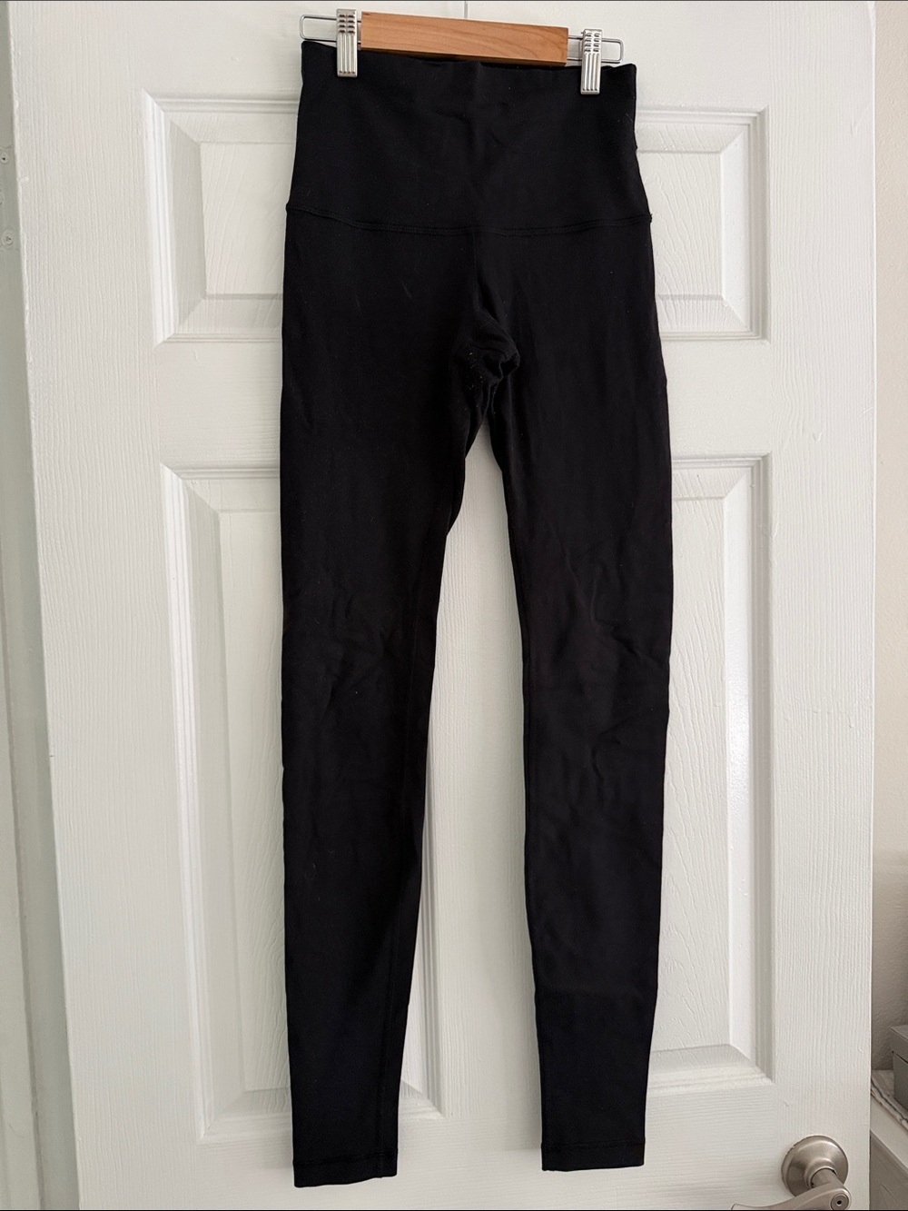 Black Lululemon wunder under High-Waist Leggings